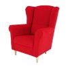 Füles fotel, piros, CHARLOT