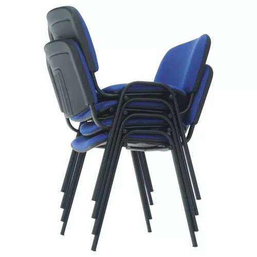 Irodai szék, kék, ISO NEW