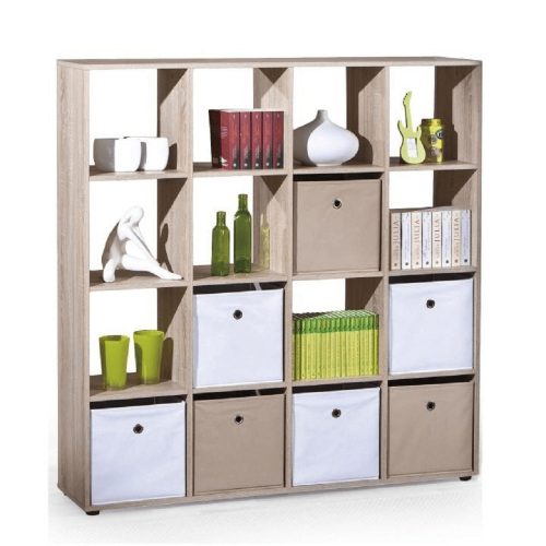 Könyvespolc, tölgy sonoma, SARAH