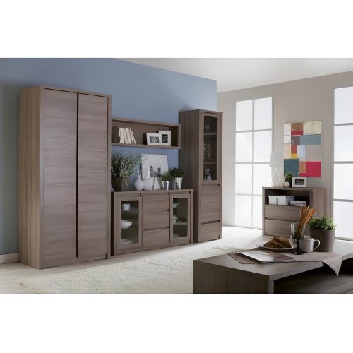 Függesztett állvány - polc, tölgyfa lefkas, MONTANA W1