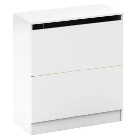 Ágyneműtartó, fehér, BETTY 2 BE-02-040