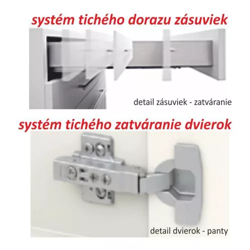 Tűzhely beépítő alsószekrény, fehér magas fényű HG, LINE
