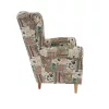 Füles fotel, szövet patchwork viorica 1, CHARLOT