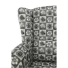 Füles fotel, szövet patchwork N1, CHARLOT