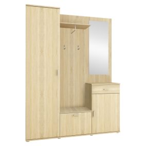 előszoba, tölgy sonoma, AMALIA