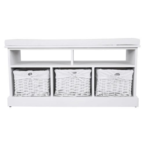 Lóca 3 kosárral, fehér, RAFAELLO