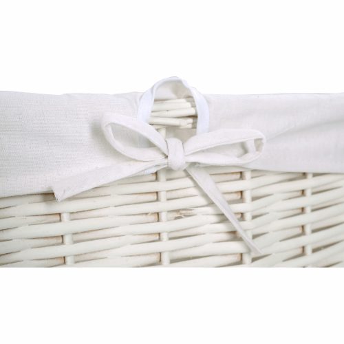 Szennyestartó kosár, fehér, RAFAELLO