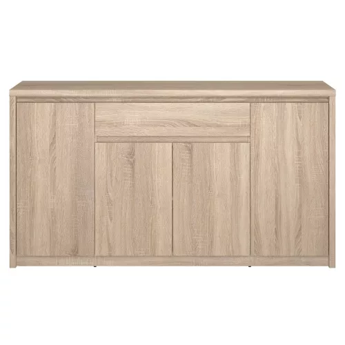 Komód, DTD laminált, tölgy sonoma, NORTY TYP 11