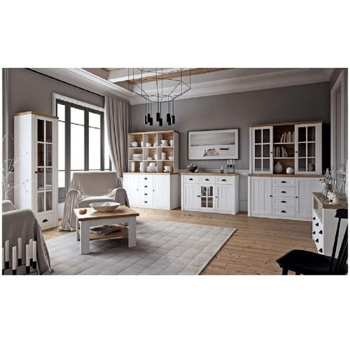 Komód, sosna Andersen/tölgy lefkas, PROVANCE K3D