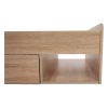 Egyszemélyes ágy 1S/90, sonoma tölgyfa, TEYO