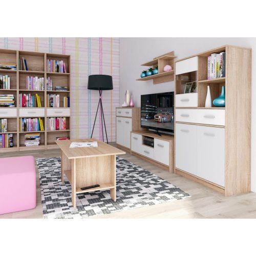 Falipolc, tölgy sonoma, TEYO