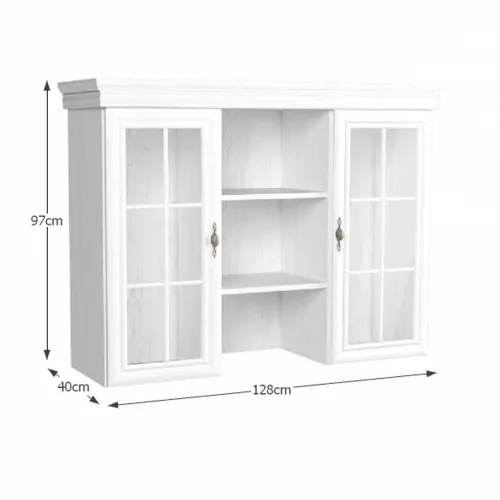 vitrines faliszekrény, sosna andersen, KORA KN4