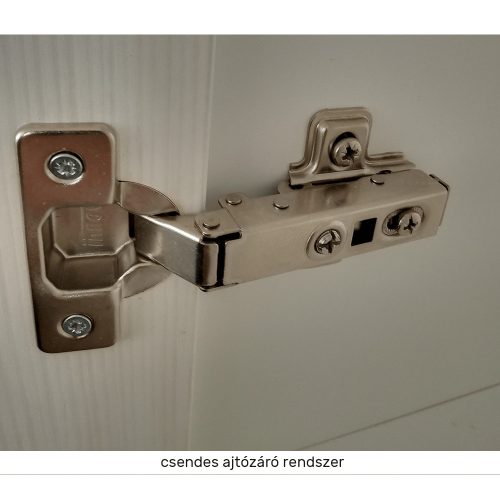 Felsőszekrény G30, balos, fehér/sosna andersen, PROVANCE