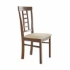 Étkezőszék, dió/bézs, OLEG NEW