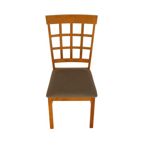 Szék, cseresznye/bézsbarna, GRID NEW