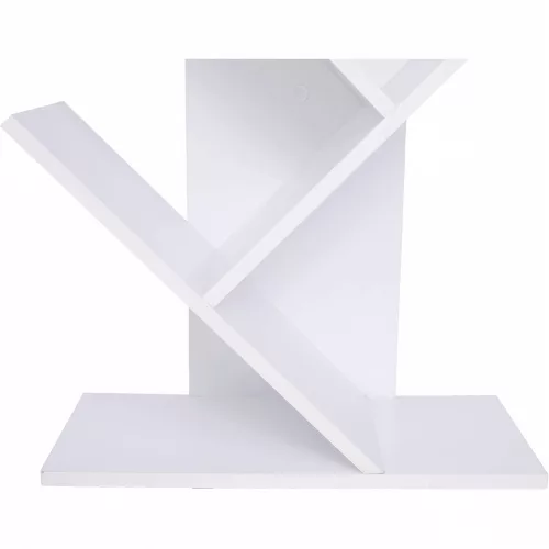 Könyvespolc, fehér, BAKI NEW TYP 2