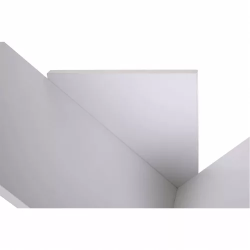 Könyvespolc, fehér, BAKI NEW TYP 2
