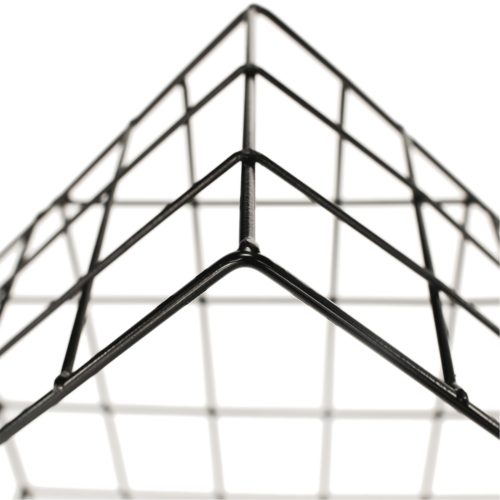 Szett 3 polc, természetes/fekete, AZURI