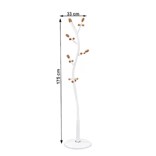 Fém fogas, fehér, SADIK