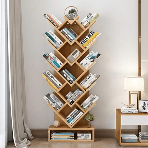 könyvespolc, tölgy , VEVEY