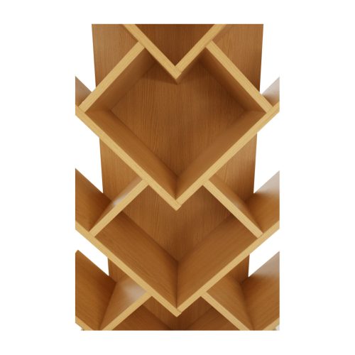 könyvespolc, tölgy , VEVEY