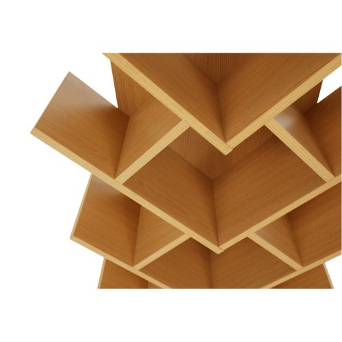 könyvespolc, tölgy , VEVEY