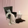 Fotel-füles, taupe-szürke-barna/bükk, RODEZA
