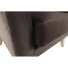 Fotel-füles, taupe-szürke-barna/bükk, RODEZA