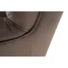 Fotel-füles, taupe-szürke-barna/bükk, RODEZA