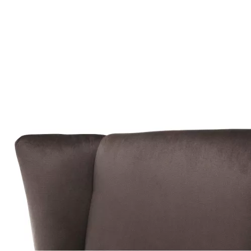 Fotel-füles, taupe-szürke-barna/bükk, RODEZA