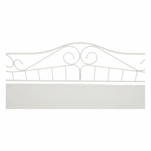 Fém ágy, fehér, 90x200, DAINA