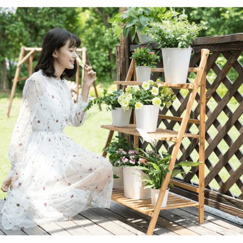 Összecsukható állvány, bambusz, NEPEL TYP 1 + ajándék