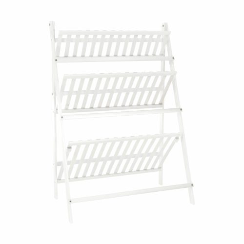 Összecsukható állvány, fehér, NEPEL TYP 1 + ajándék