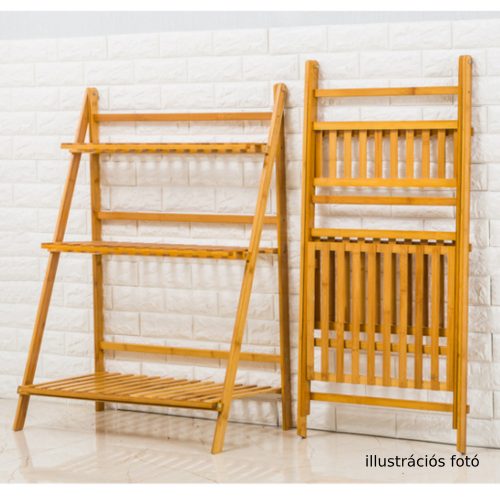 Összecsukható állvány, fehér, NEPEL TYP 2 + ajándék