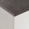 Munkalap, 2,8 cm vastag, Metalic brown szürke
