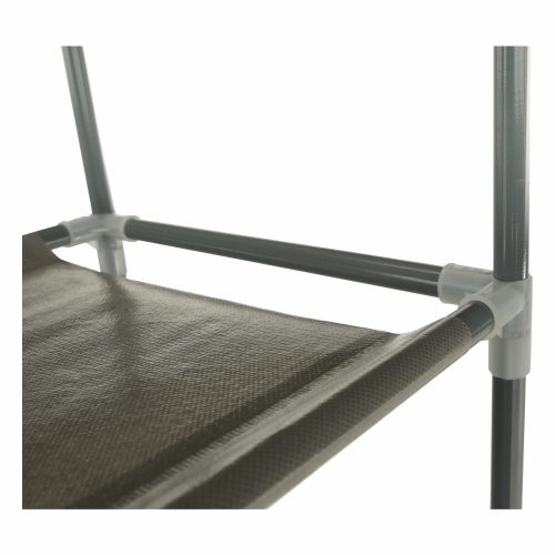 10-soros cipőpolc, szürke, FILOU