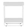 Elegáns virágcserép, fehér, KALUM