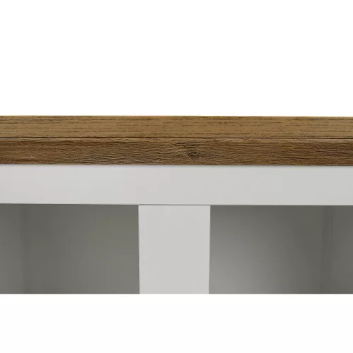 Vitrin MZ5, fehér/grand tölgy, LEON