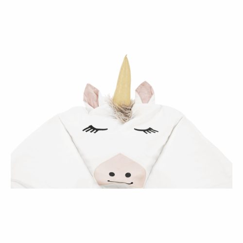 Babzsák unikornis, fehér, INOROG