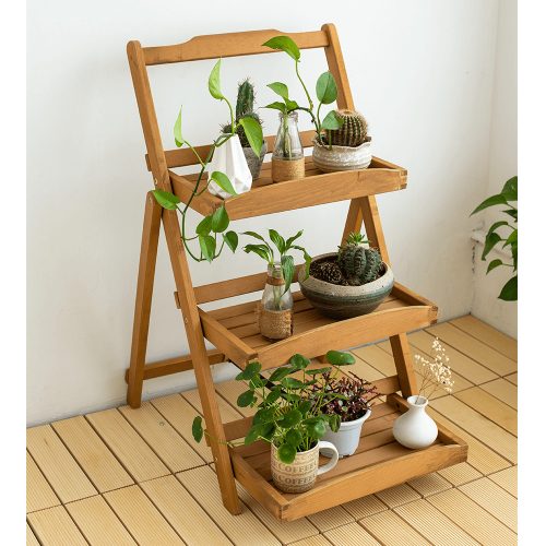 Polcállvány, 3 polcos, égerfa, IMPERO