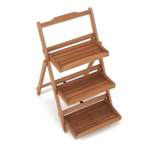 Polcállvány, 3 polcos, égerfa, IMPERO