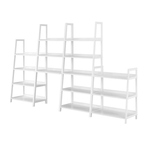 5 polcos állvány, fehér, REON TYP 3