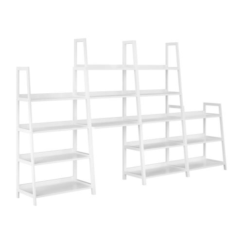 5 polcos állvány, fehér, REON TYP 3