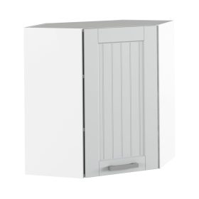   Felső szekrény, világosszürke/fehér, univerzális, JULIA TYP 10