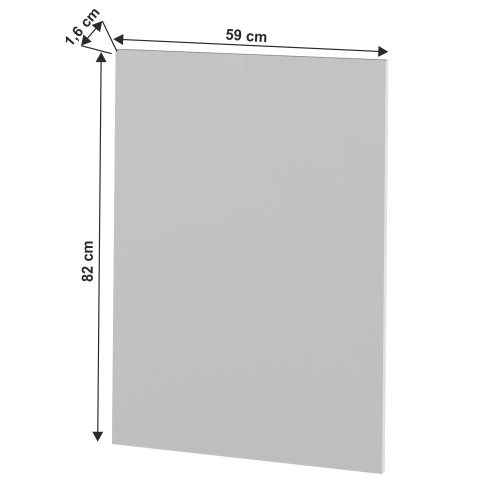 Véglemez, fehér, JULIA TYP 95