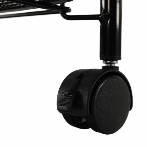 Tálalókocsi, fekete, MYRIS