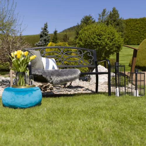 Kerti pad, fekete, VENDA