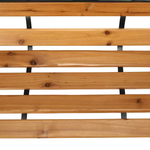 Kerti pad, fekete/természetes, FAIZA