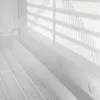 Kerti tároló doboz/kisasztal, fehér, UGUR