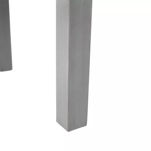 Fából készült kerti pad, szürke, 150 cm, FABLA